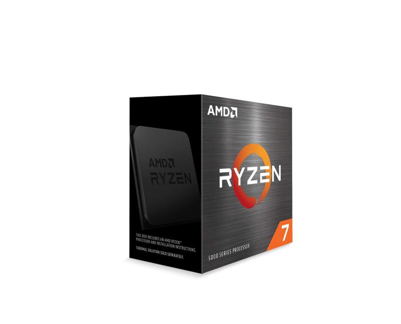 Processador de desktop AMD Ryzen 7 5800X de 8 núcleos, 16 threads